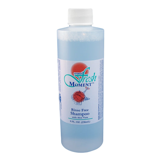 Fresh Moment Rinse-Free Shampoo, Floral Scent, 8 oz Bottle