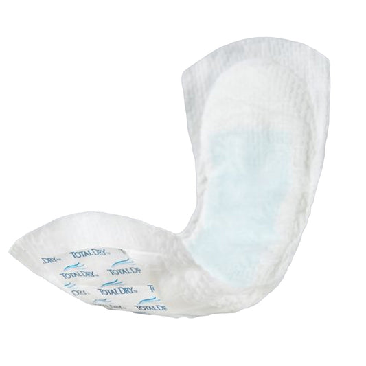TotalDry Almohadillas de refuerzo para pañales para adultos, absorbentes pesados 120/estuche