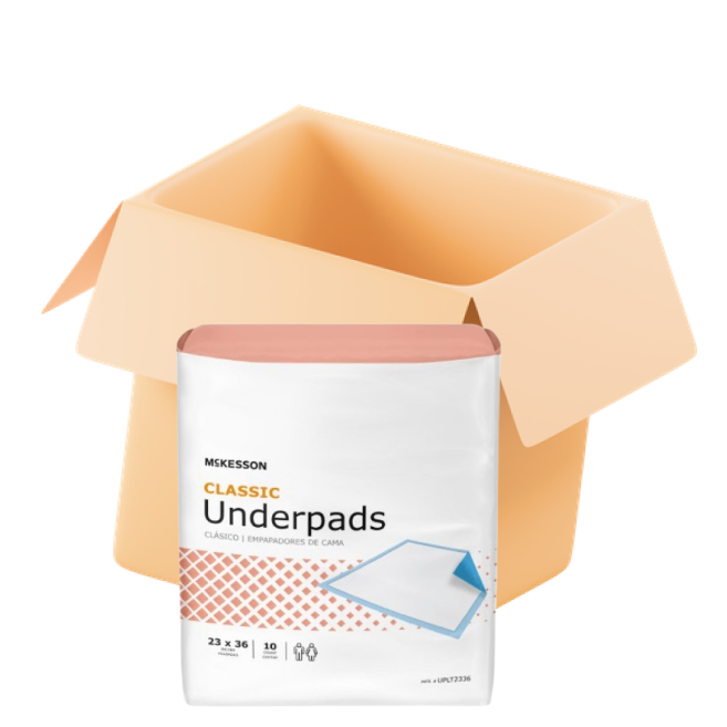 Mckesson Classic 23x36 Chucks Disposable Pads, Regular Absorbency Bulk 150/Case