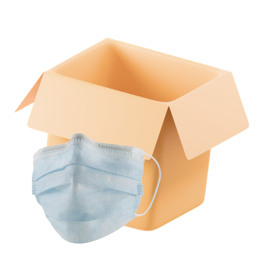 Wholesale Disposable Mask Level 1, Bulk Case of 2000