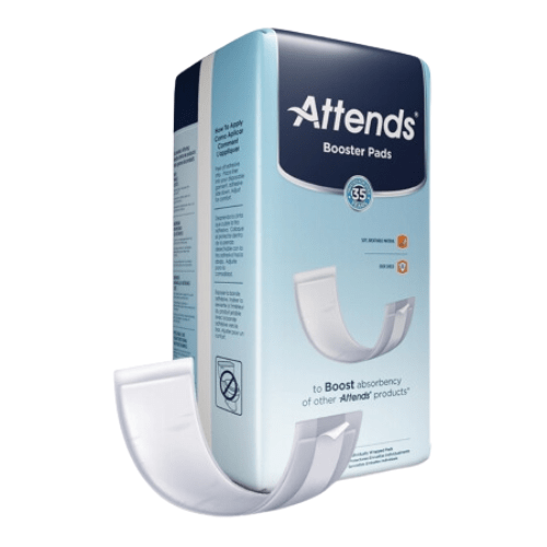 Attends Booster Diaper Pads 11 inch Incontinence Liners, Regular Absorbency
