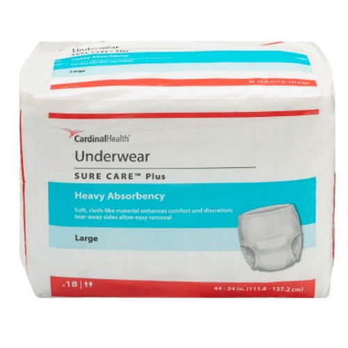 Cardinal Sure Care Plus Pull-Up Underwear | Heavy Protection