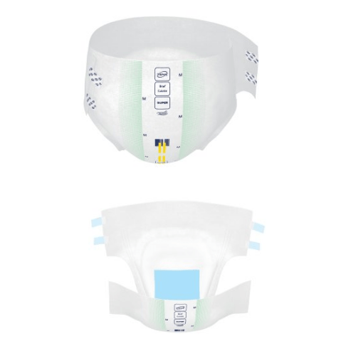 Tena Super Diapers with Tabs Brief, Overnight Absorbency