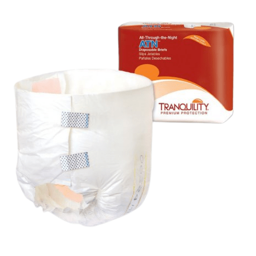 Tranquility All-Through-The-Night Youth Teen Small Diaper with Tabs Brief, Overnight Absorbancy
