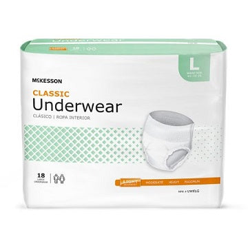 Classic Adult Pull Up Diapers, Regular Absorbent Underwear