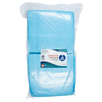 Mandriles de cama desechables Dynarex 30 x 36, absorbentes pesados