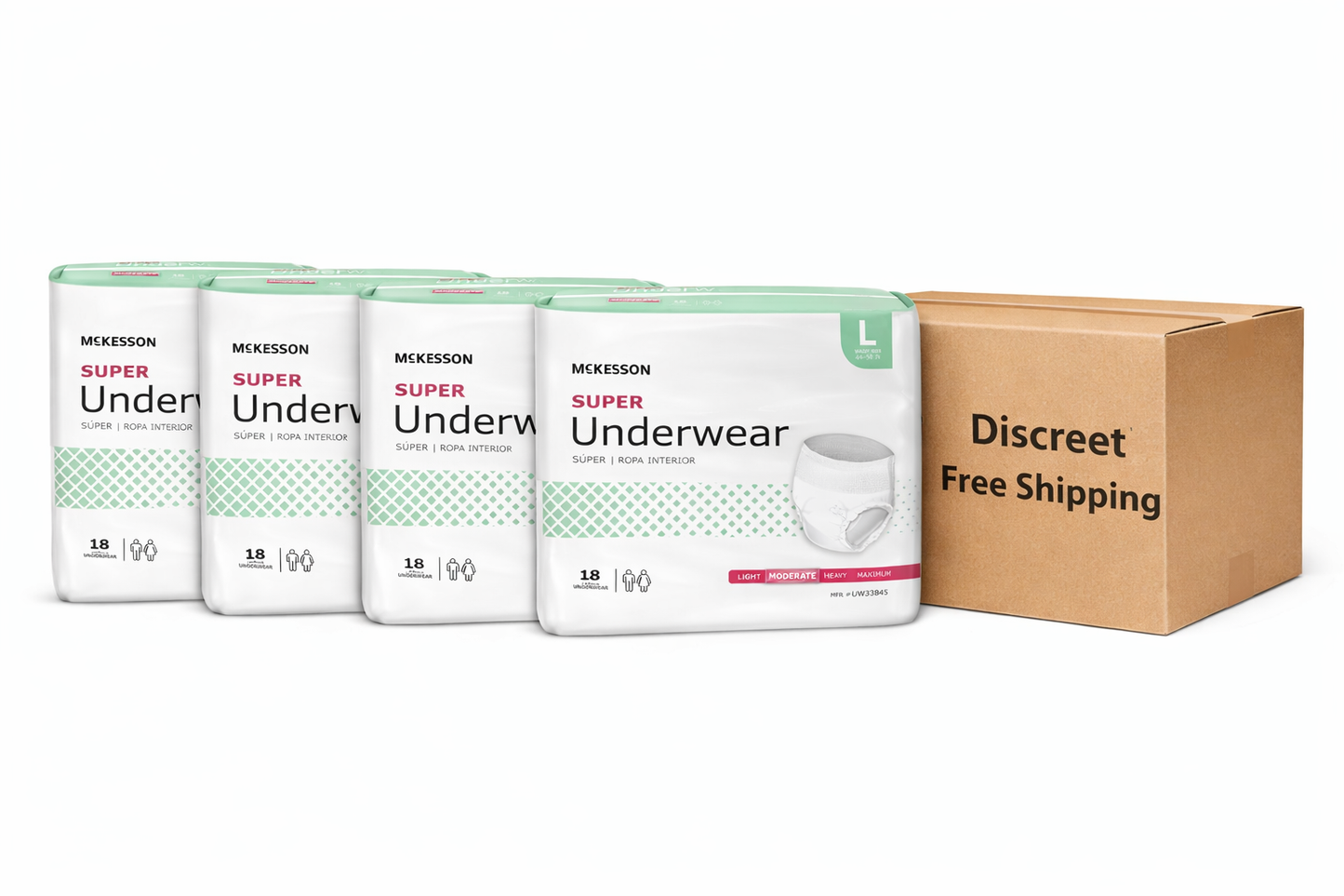McKesson Super Plus Pull-Up Diapers | Regular Absorbent Protective Underwear