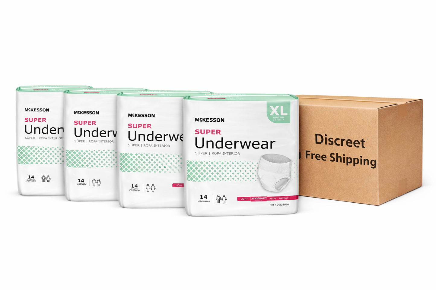 McKesson Super Plus Pull-Up Diapers | Regular Absorbent Protective Underwear