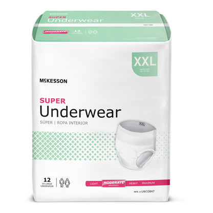 McKesson Super Plus Pull-Up Diapers | Regular Absorbent Protective Underwear