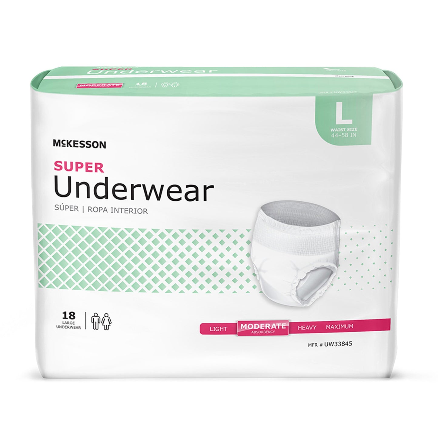 McKesson Super Plus Pull-Up Diapers | Regular Absorbent Protective Underwear