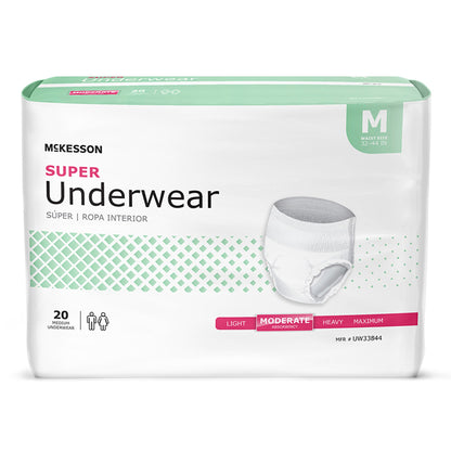 McKesson Super Plus Pull-Up Diapers | Regular Absorbent Protective Underwear