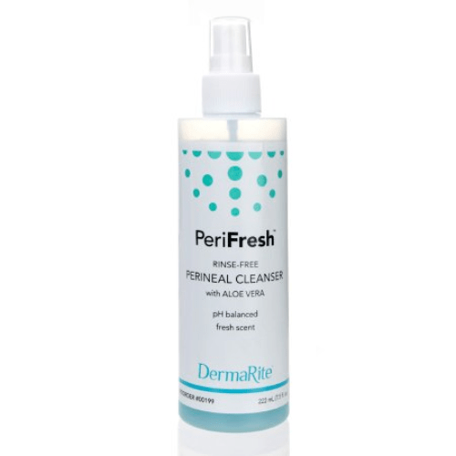 PeriFresh lavado perineal sin enjuague, diseñado para el cuidado de la incontinencia (botella con bomba perfumada de 7.5 oz)