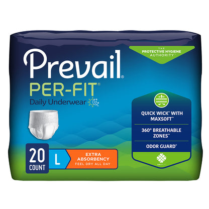 Ropa interior Prevail Per-Fit, pañales extraíbles muy absorbentes