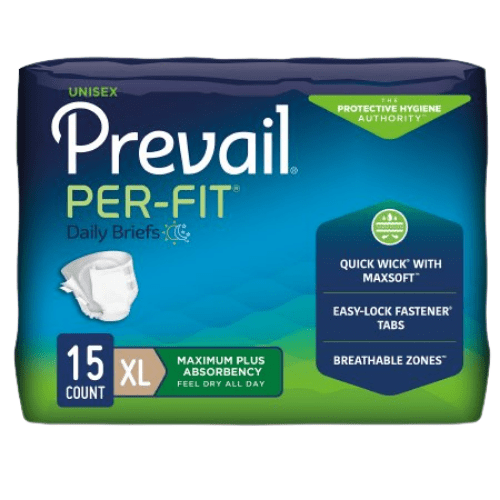 Calzoncillos Prevail Per-Fit, pañales muy absorbentes con pestañas