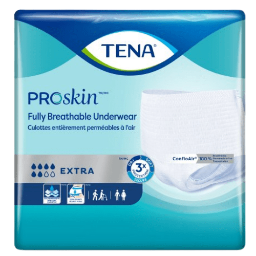 Tena Extra Underwear, Moderate Absorbent Pull Up Diapers