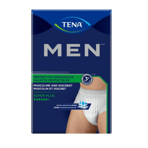 Tena Men Super Plus Pull Up Diapers Incontinence Underwear For Males