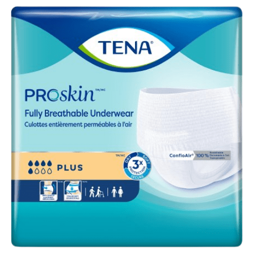 Tena ProSkin Pull Up Diapers Underwear, Regular Absorbency Bulk Case