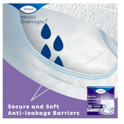 Tena ProSkin Super Overnight Pull Up, Maximum Absorbent Underwear