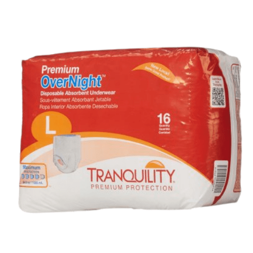 Tranquility Premium Overnight Underwear, Maximum Absorbent Pull Up