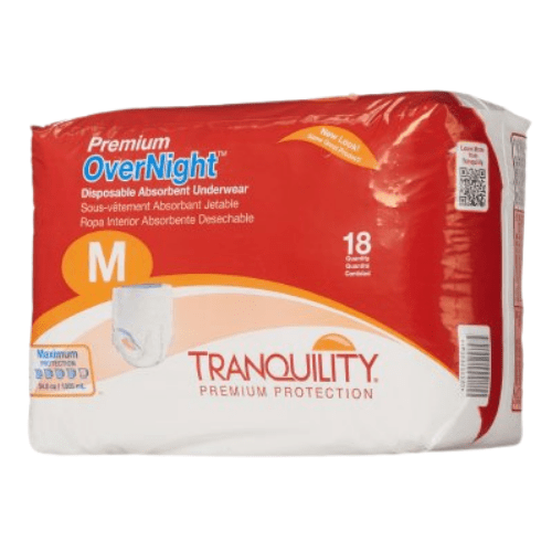 Tranquility Premium Overnight Underwear, Maximum Absorbent Pull Up