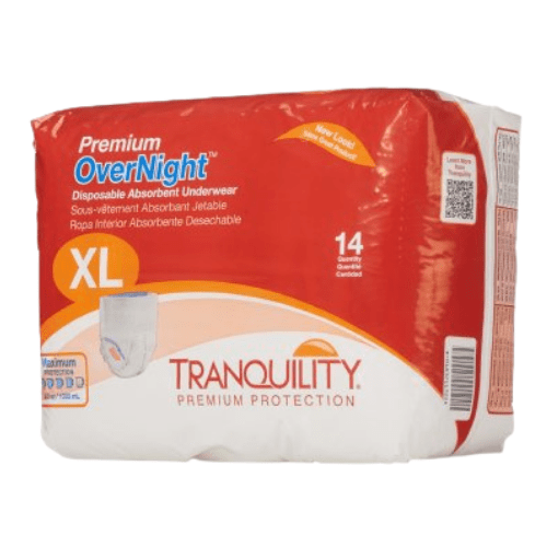 Tranquility Premium Overnight Underwear, Maximum Absorbent Pull Up