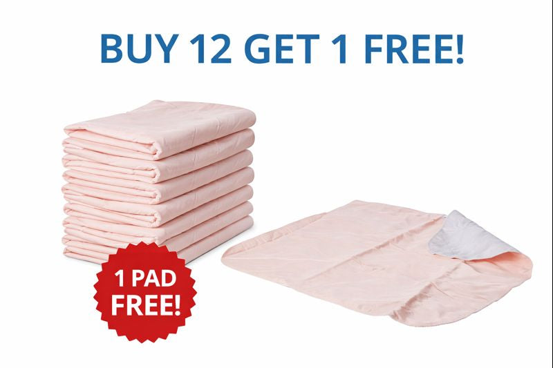 Becks Washable Bed Chucks 34×36 – Heavy Absorbent Reusable Bed Pads