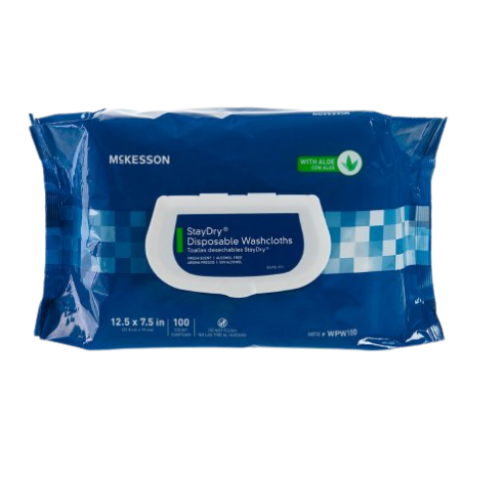 Mckesson Disposable Adult Wet Wipes Pack of 50